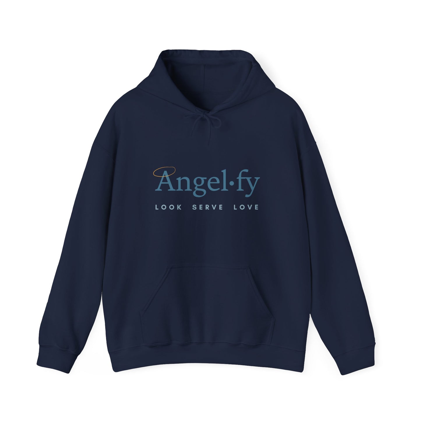 Angelfy Logo Unisex Hooded Sweatshirt