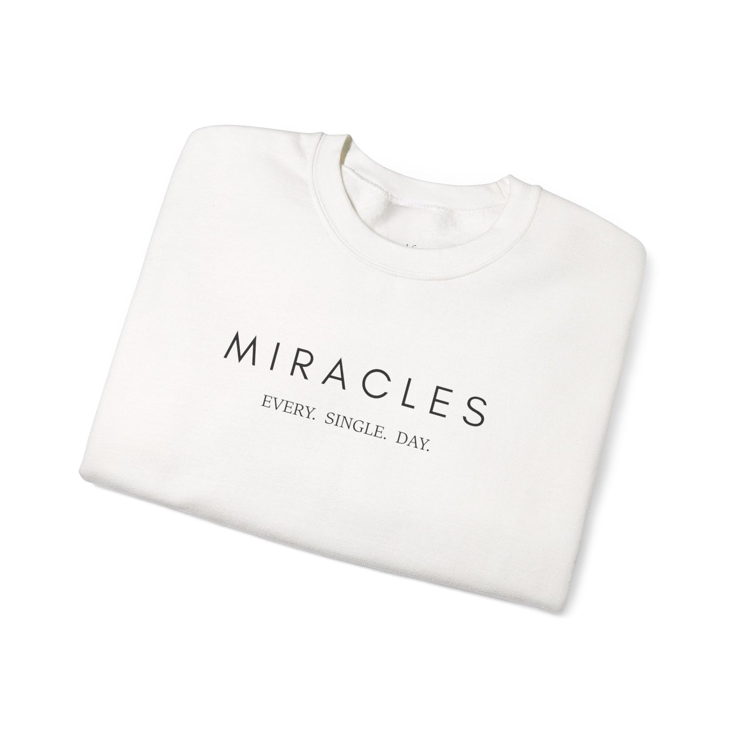 Miracles Unisex Crewneck Sweatshirt