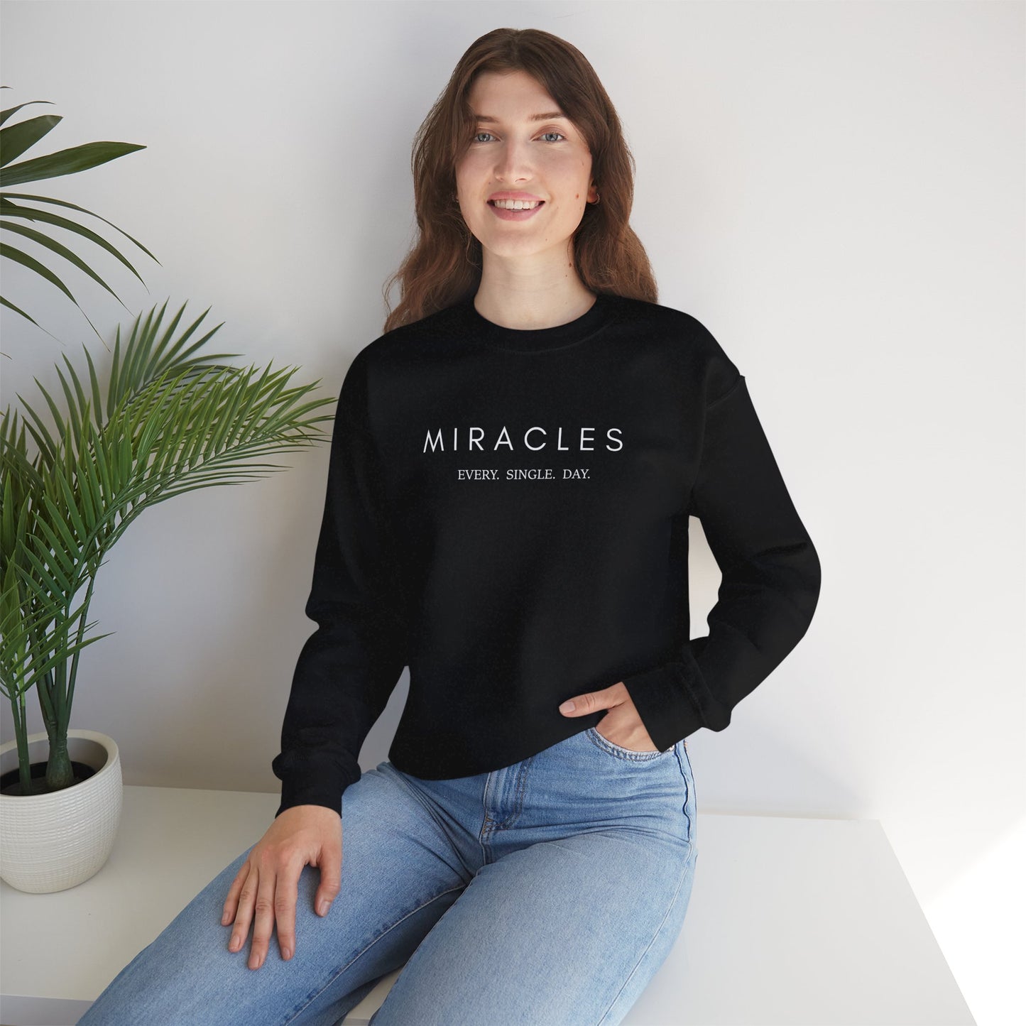 Miracles Crewneck Unisex Sweatshirt