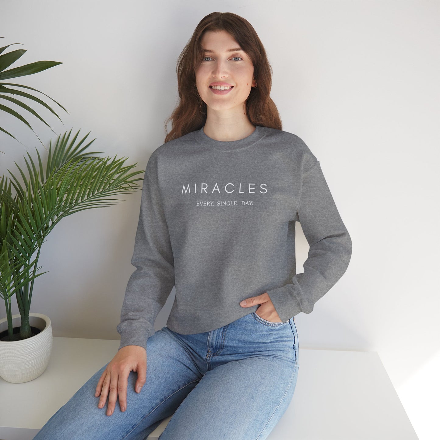 Miracles Crewneck Unisex Sweatshirt