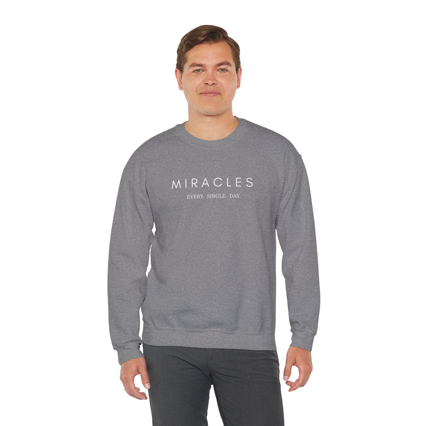Miracles Crewneck Unisex Sweatshirt