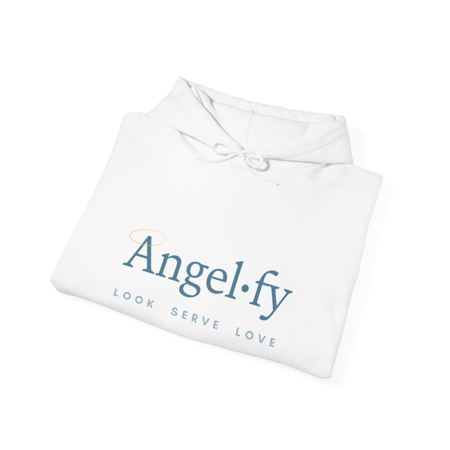 Angelfy Logo Unisex Hooded Sweatshirt