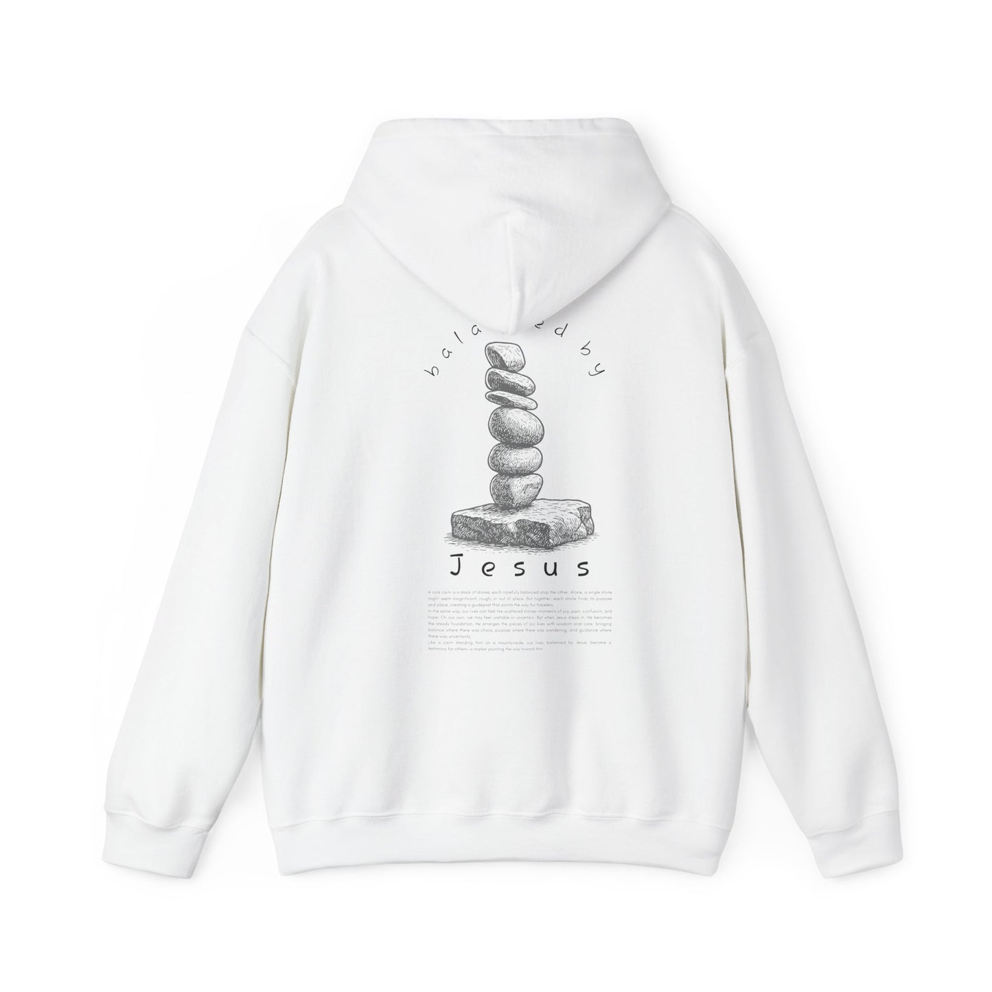 Balanced Unisex Hooded Sweatshirt
