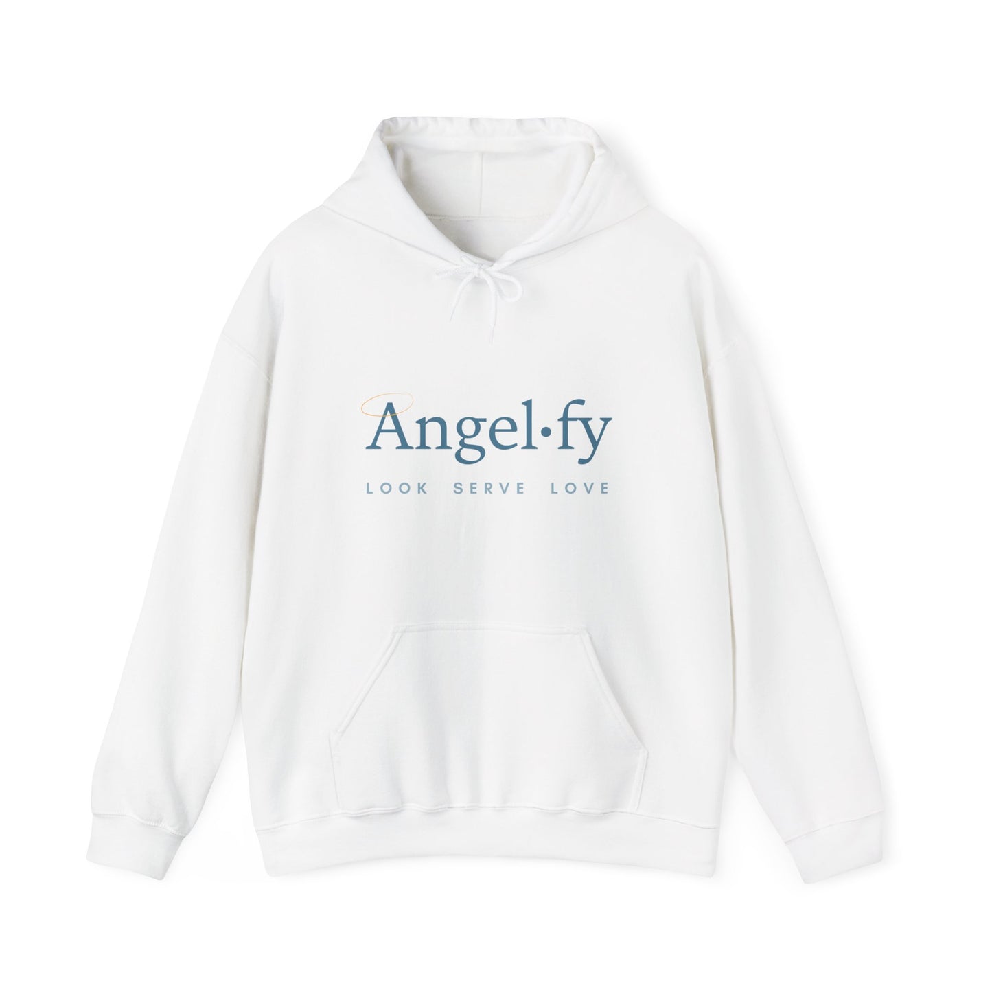 Angelfy Logo Unisex Hooded Sweatshirt