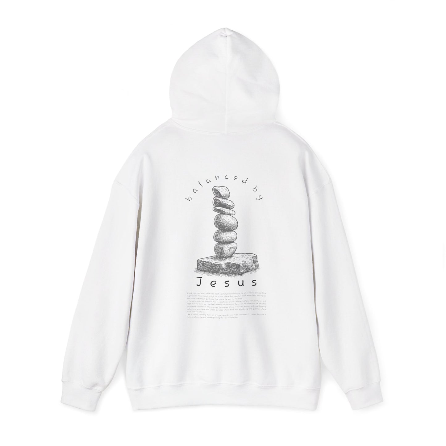 Balanced Unisex Hooded Sweatshirt