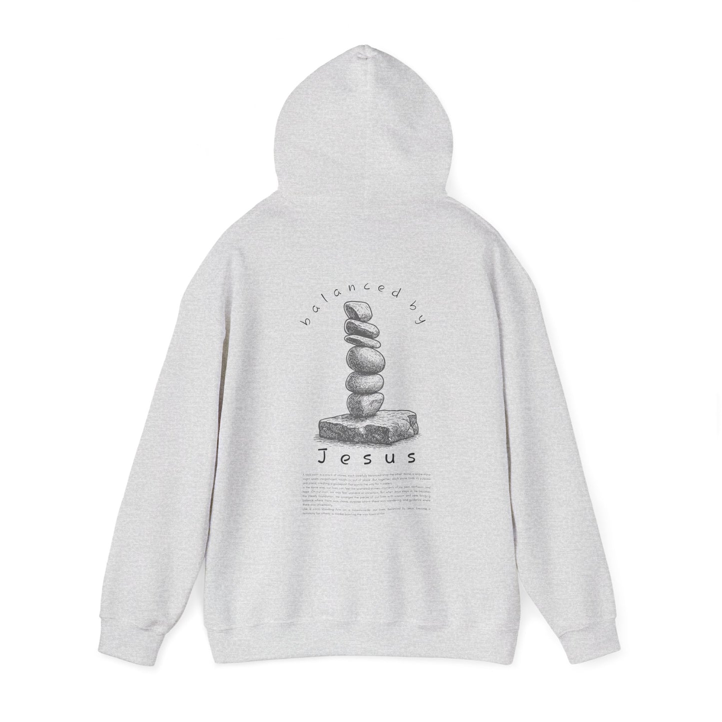 Balanced Unisex Hooded Sweatshirt