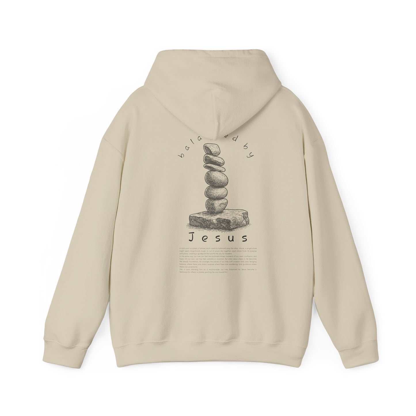 Balanced Unisex Hooded Sweatshirt