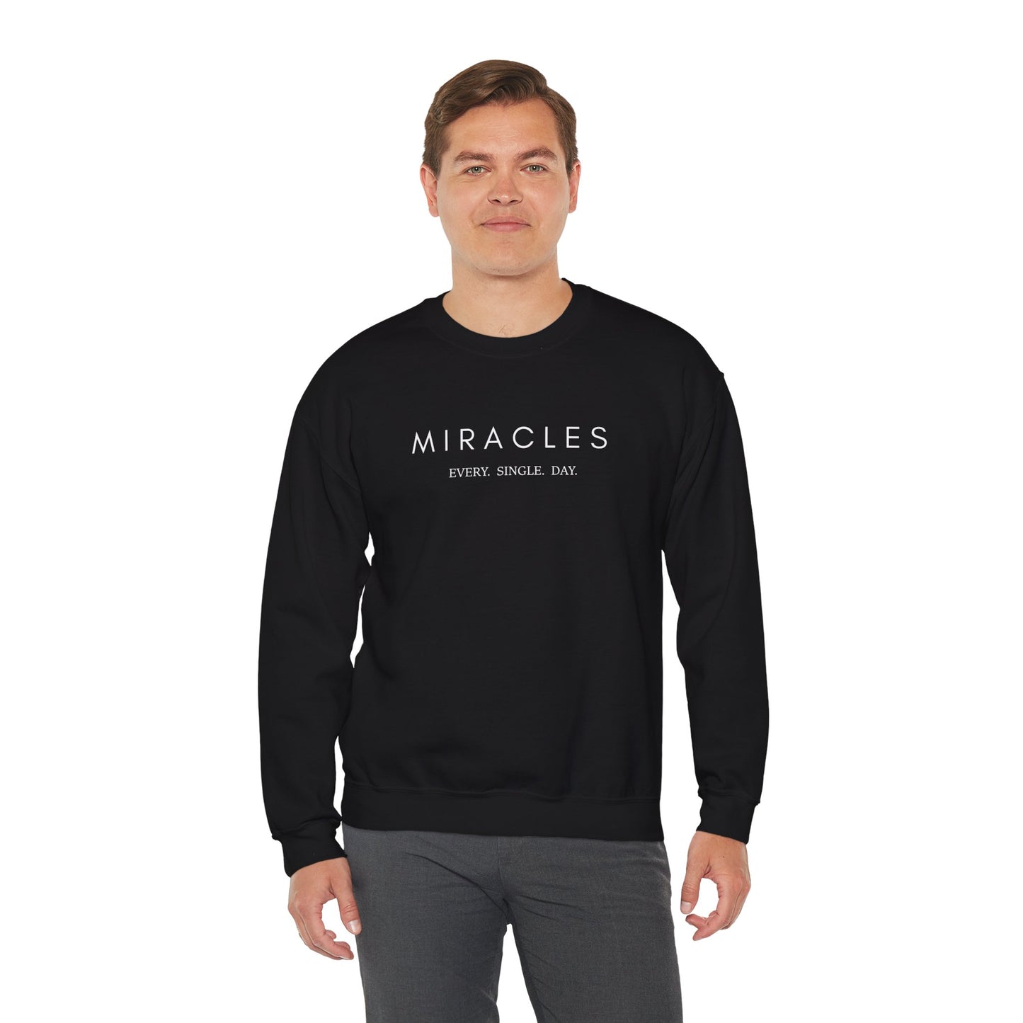 Miracles Crewneck Unisex Sweatshirt