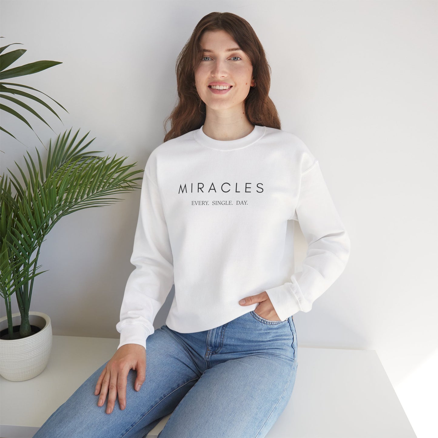 Miracles Unisex Crewneck Sweatshirt