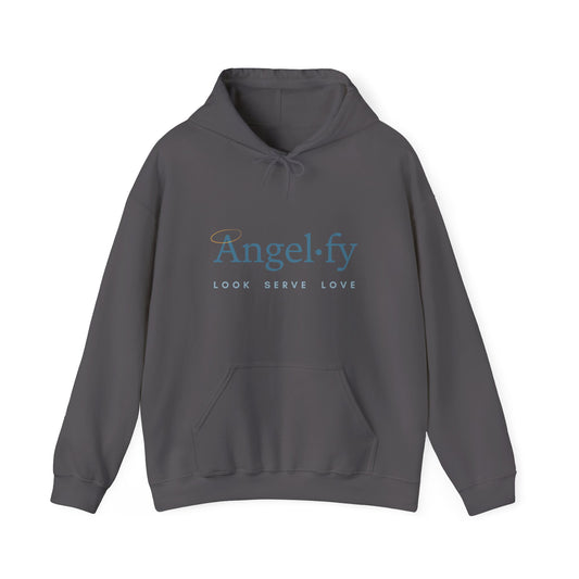 Angelfy Logo Unisex Hooded Sweatshirt