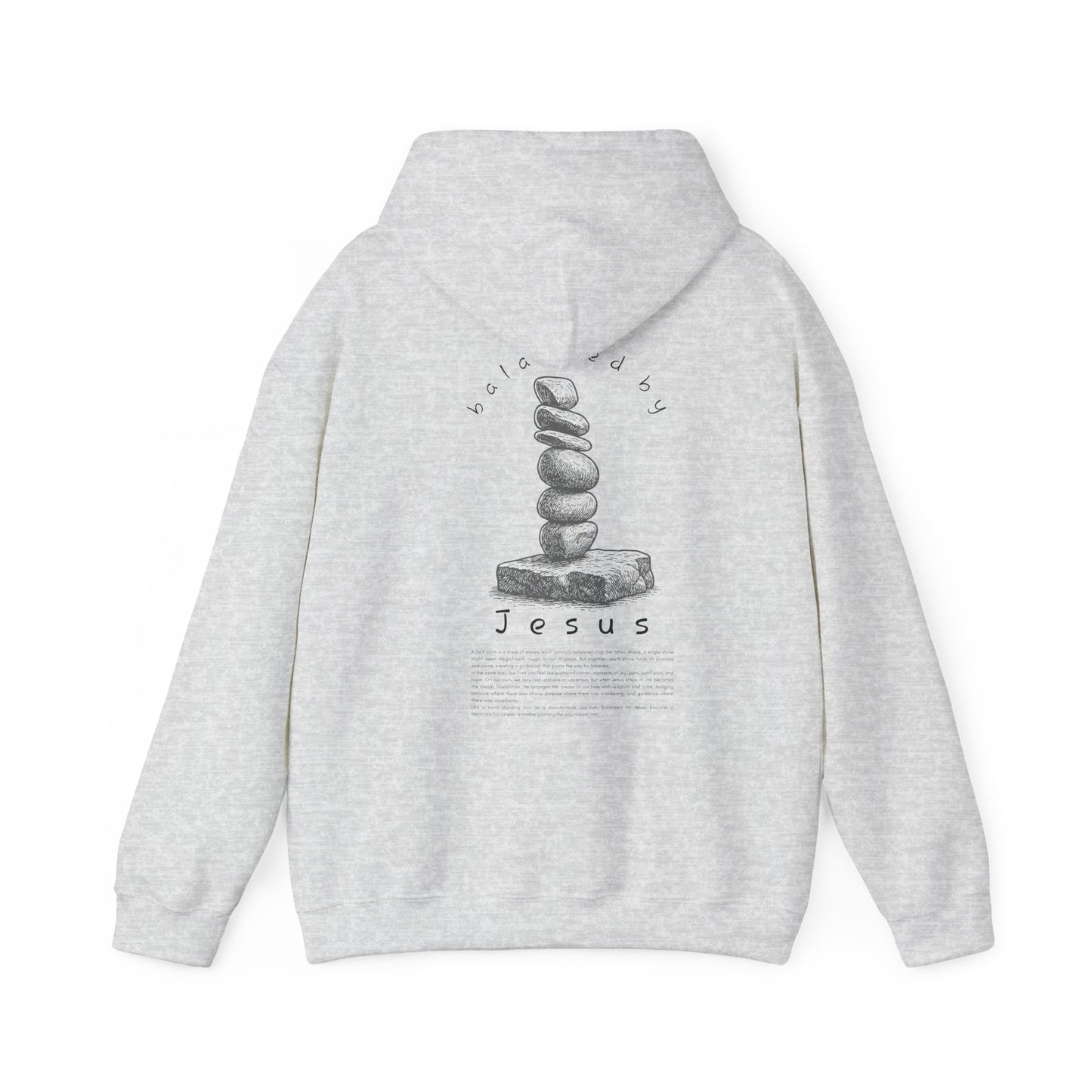 Balanced Unisex Hooded Sweatshirt
