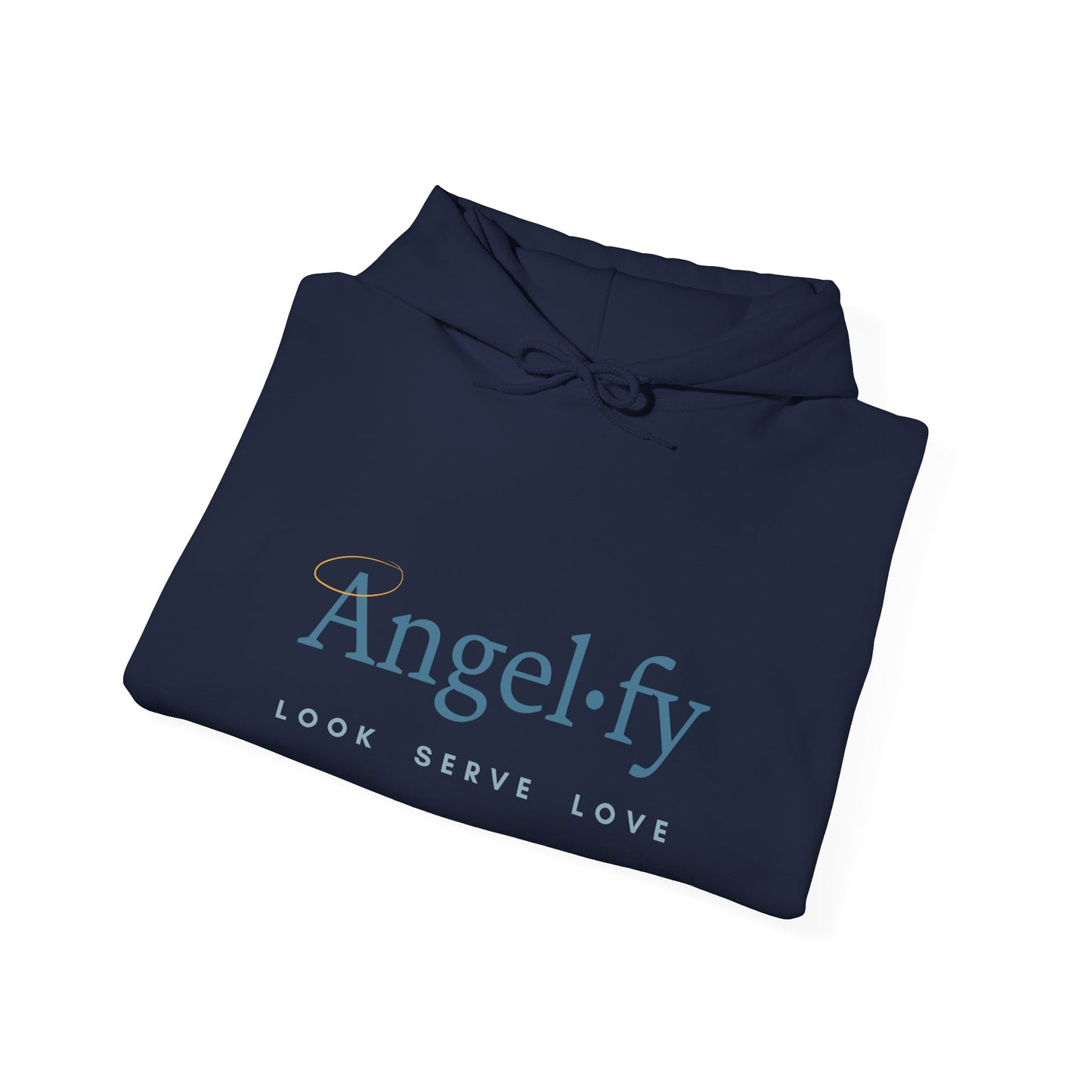 Angelfy Logo Unisex Hooded Sweatshirt