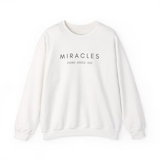 Miracles Unisex Crewneck Sweatshirt